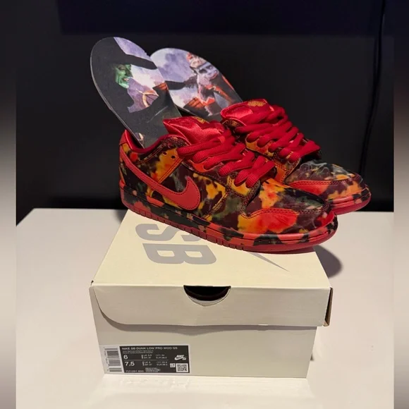 NIB Nike SB Dunk Low Woo QS WIZARD OF OZ - Picture 2 of 8